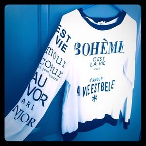 Bohemian Long Sleeve "LoveJ" Top